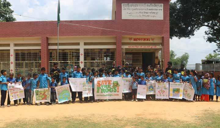 রাঙামাটি এবং খাগড়াছড়ির ব্যাঙ সংরক্ষণে সচেতনতামূলক কর্মসূচি অনুষ্ঠিত prokritibarta